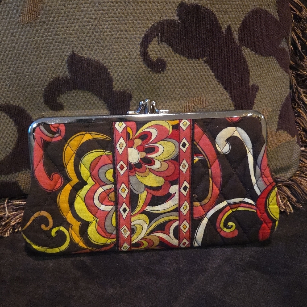 Colorful Quilted Women's Clutch